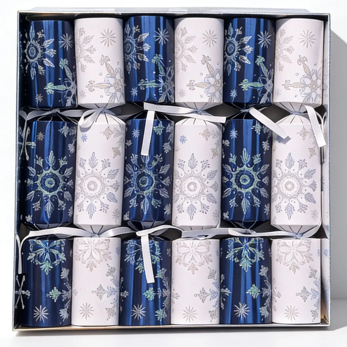 Christmas crackers with toys and funny quotes